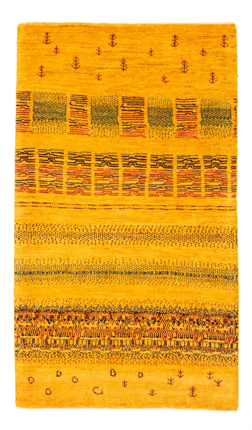Gabbeh Tæppe - Loribaft Persisk - Royal - 130 x 79 cm - flerfarvet