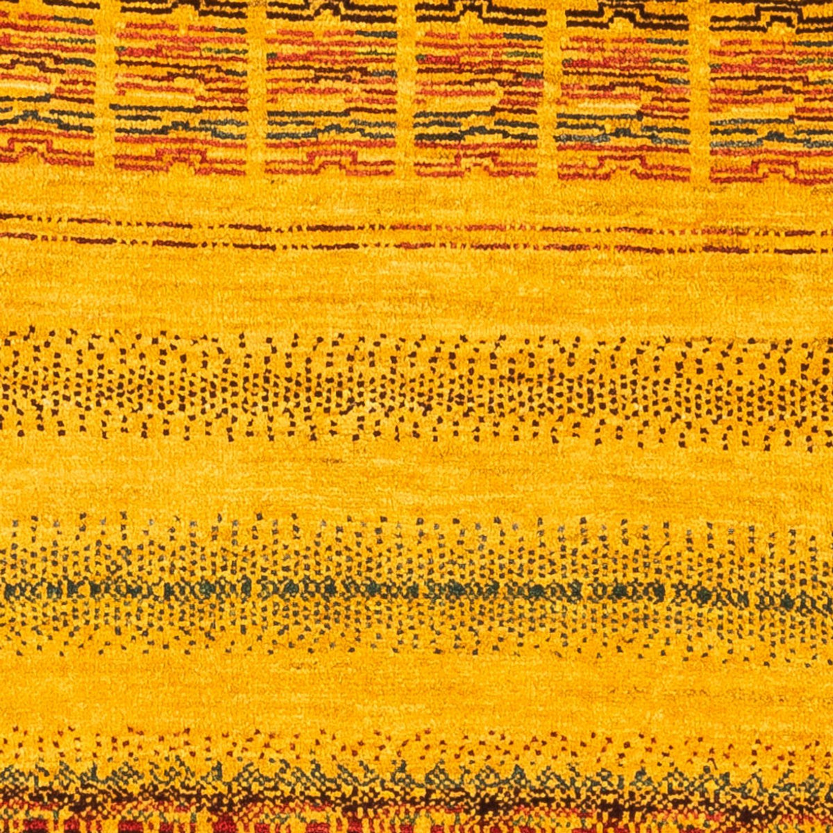 Gabbeh Tæppe - Loribaft Persisk - Royal - 130 x 79 cm - flerfarvet