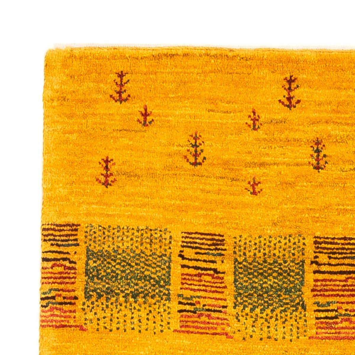 Gabbeh Tæppe - Loribaft Persisk - Royal - 130 x 79 cm - flerfarvet