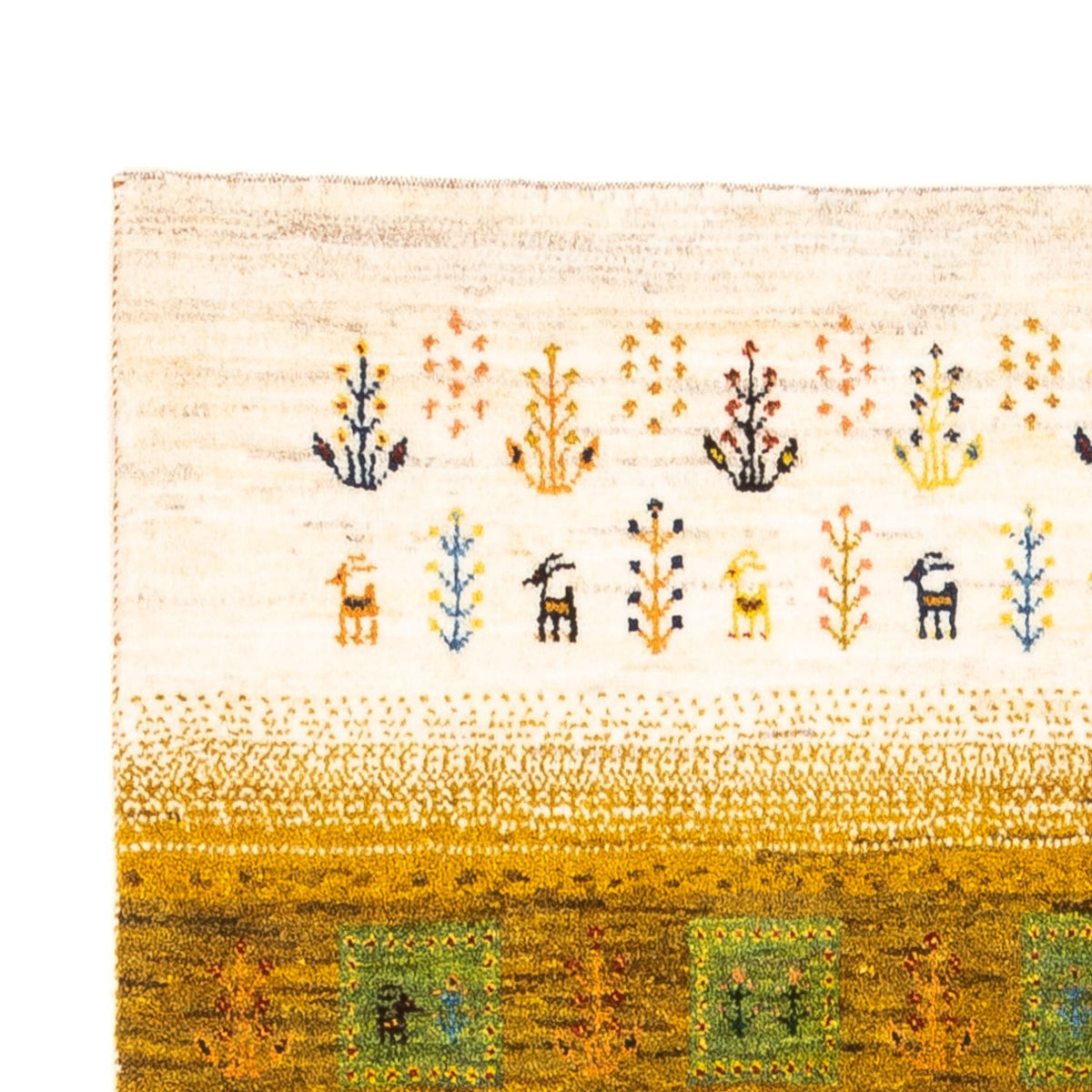 Gabbeh Tæppe - Loribaft Persisk - 156 x 96 cm - flerfarvet