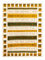 Gabbeh Tæppe - Loribaft Persisk - 203 x 158 cm - natur