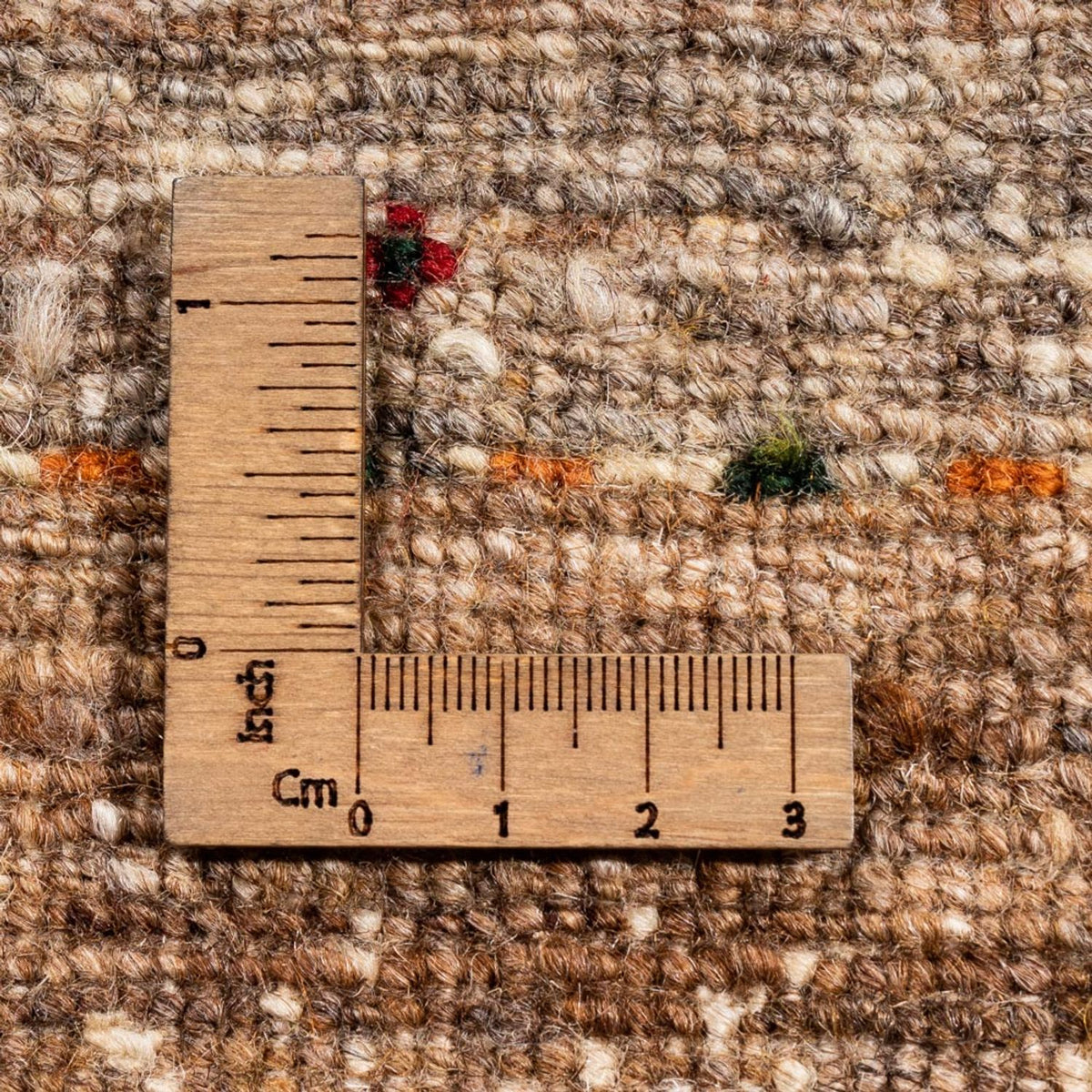 Gabbeh Tæppe - Loribaft Persisk - 213 x 159 cm - natur