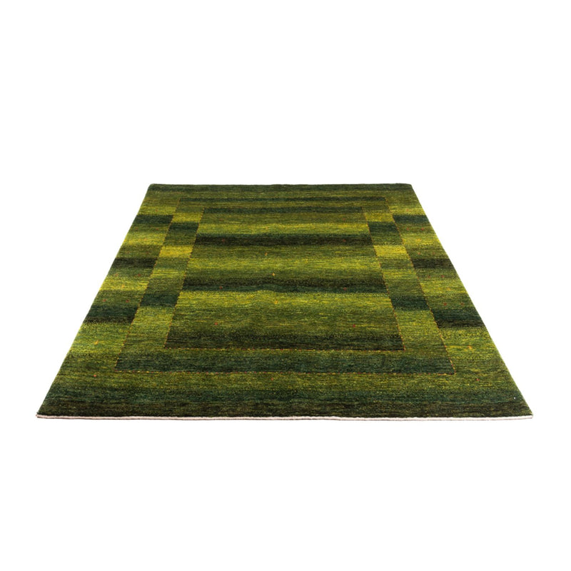 Gabbeh Tæppe - Loribaft Persisk - 213 x 153 cm - grøn