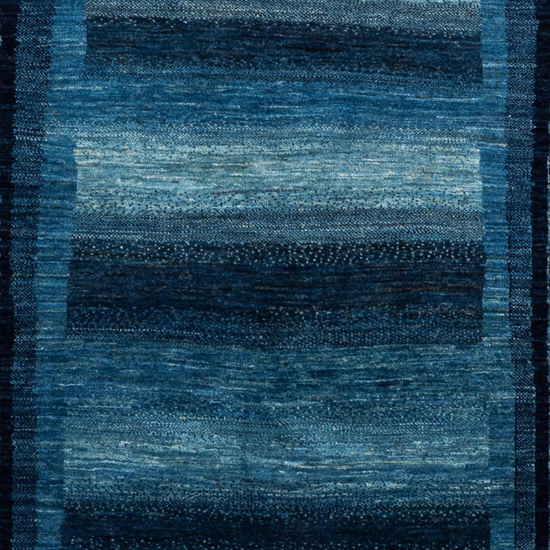 Gabbeh Tæppe - Loribaft Persisk - Royal - 210 x 150 cm - blå