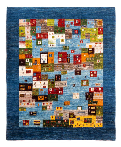 Loribaft Tæppe 159x192cm - Perserteppich Wollteppich