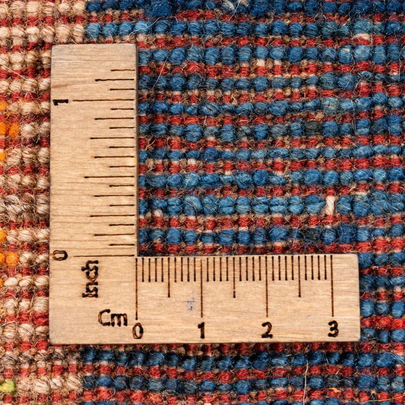 Gabbeh Tæppe - Loribaft Persisk - Royal - 192 x 159 cm - blå