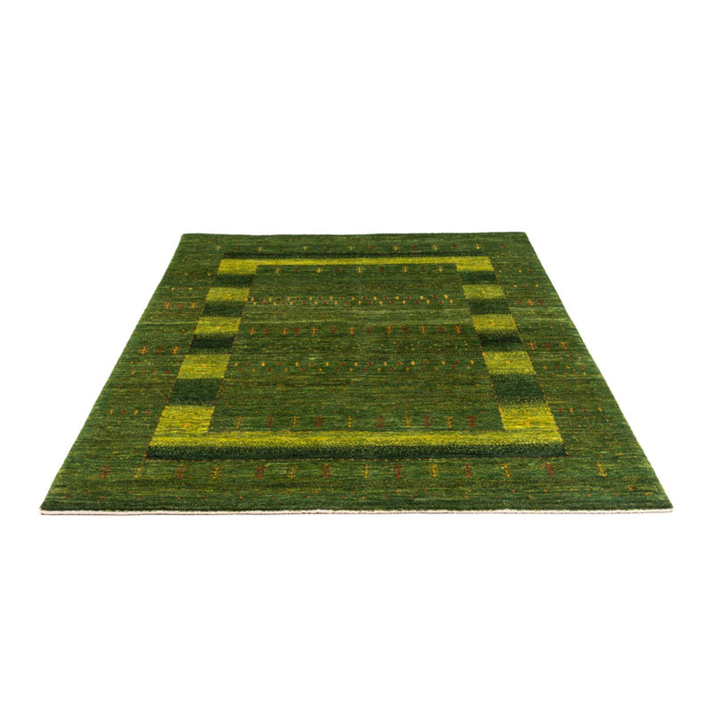 Gabbeh Tæppe - Loribaft Persisk - 205 x 150 cm - grøn