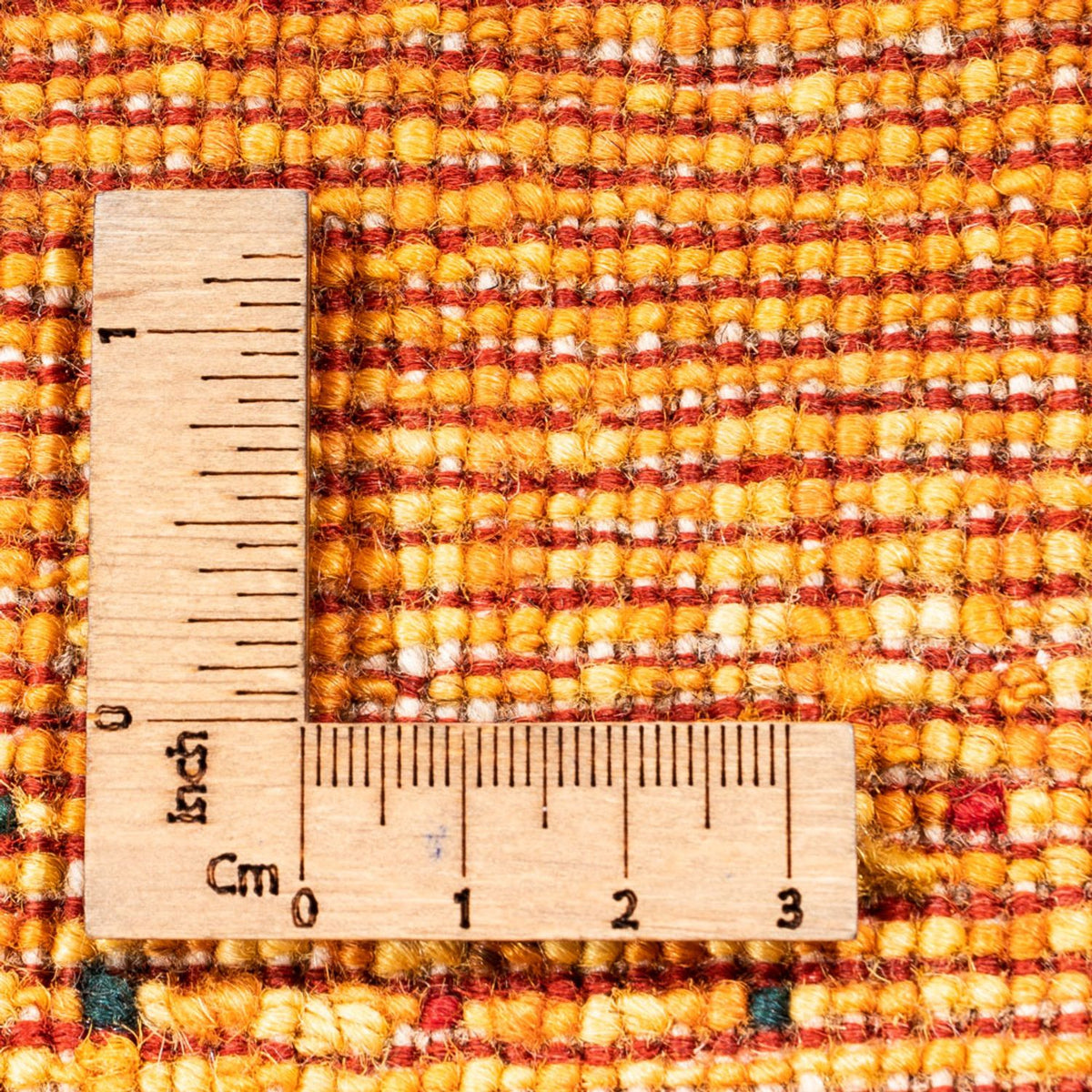 Gabbeh Tæppe - Loribaft Persisk - Royal - 205 x 144 cm - guld