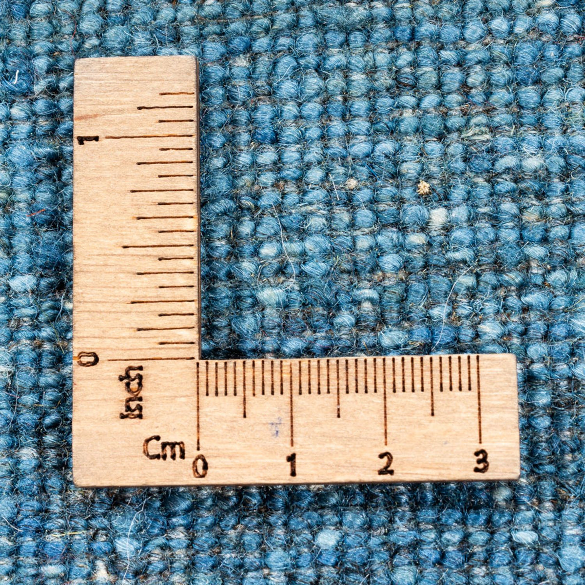 Gabbeh Tæppe - Loribaft Persisk - 209 x 154 cm - blå