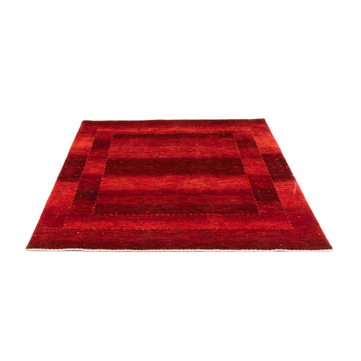 Gabbeh Tæppe - Loribaft Persisk - 170 x 147 cm - rød