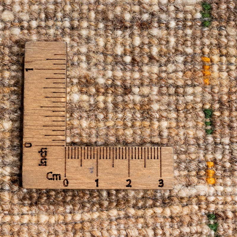 Gabbeh Tæppe - Loribaft Persisk - 204 x 149 cm - natur