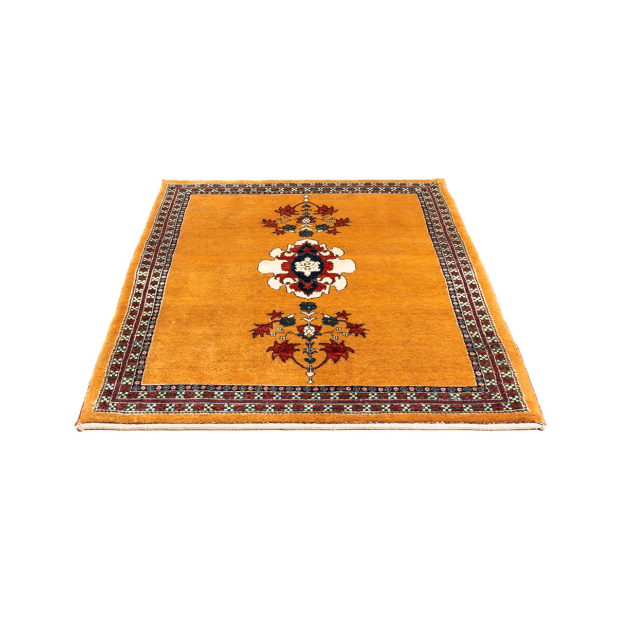 Gabbeh-tæppe - Persisk - 148 x 105 cm - guld