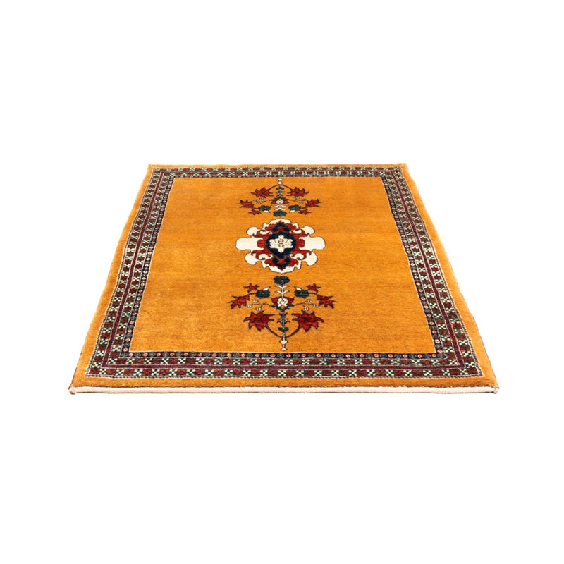 Gabbeh-tæppe - Persisk - 148 x 105 cm - guld