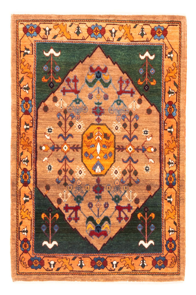 Gabbeh-tæppe - Persisk - 120 x 82 cm - flerfarvet