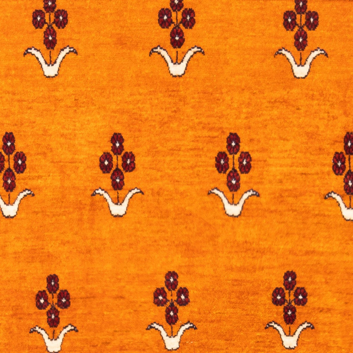 Gabbeh-tæppe - Persisk - 155 x 104 cm - guld