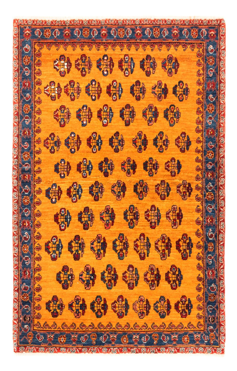 Gabbeh-tæppe - Persisk - 175 x 120 cm - guld