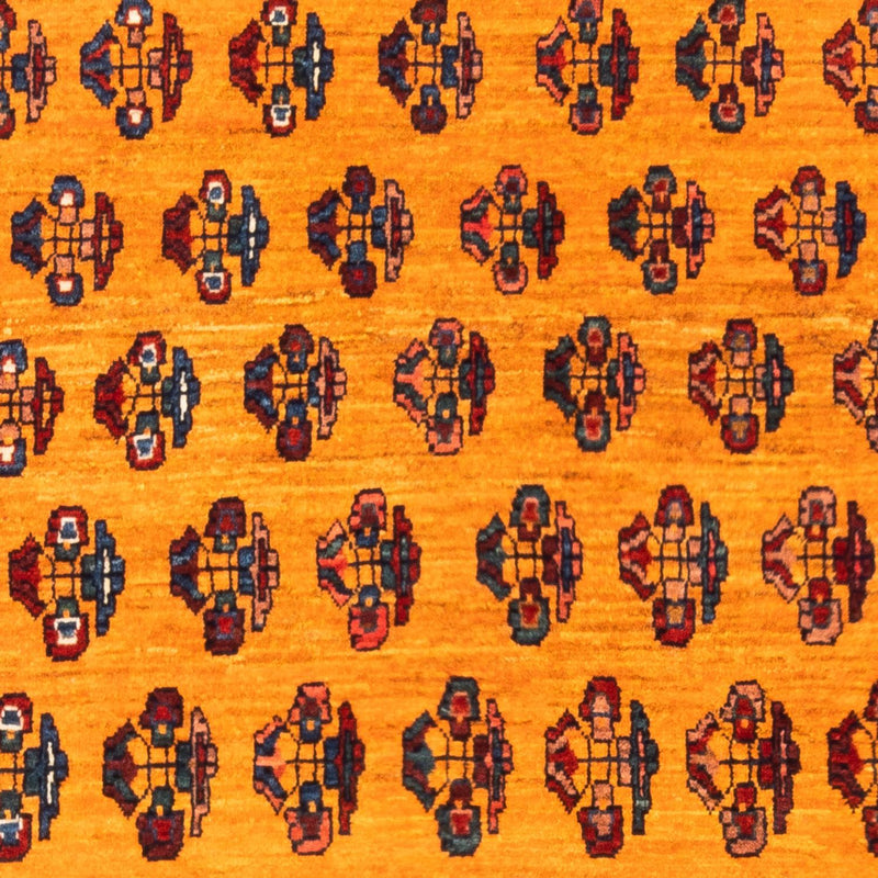 Gabbeh-tæppe - Persisk - 175 x 120 cm - guld