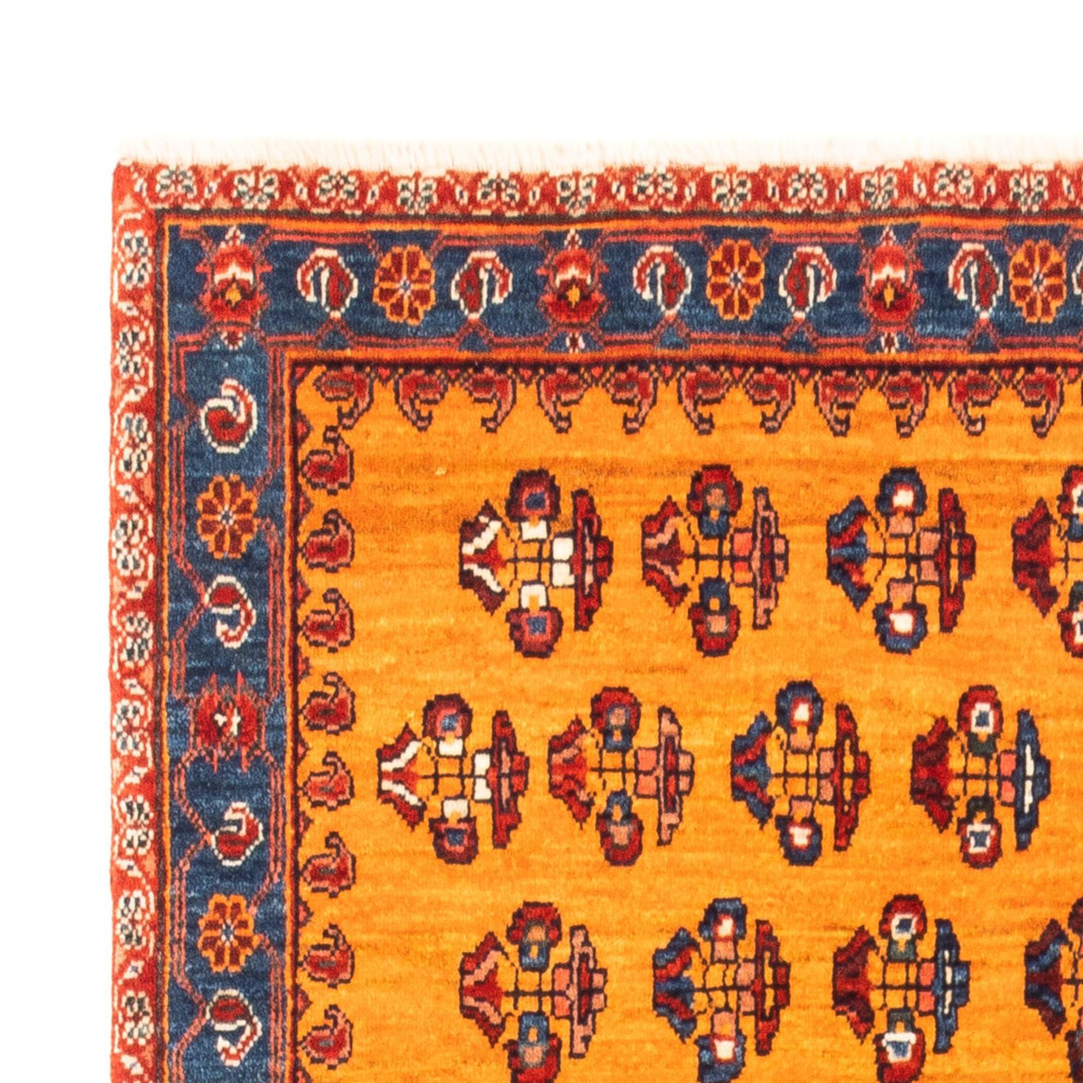 Gabbeh-tæppe - Persisk - 175 x 120 cm - guld