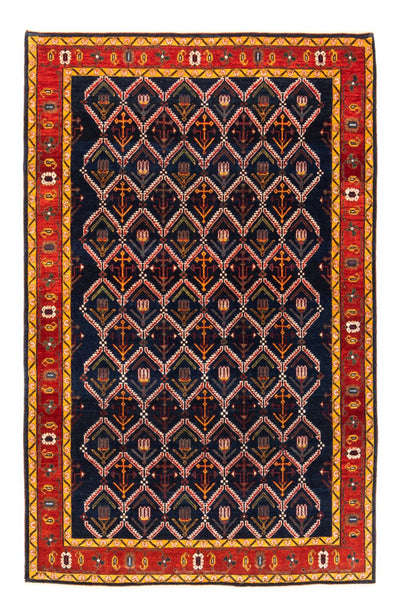 Persisk Gabbeh Tæppe 143x205cm - Perserteppich Wollteppich