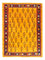 Gabbeh-tæppe - Persisk - 198 x 149 cm - guld