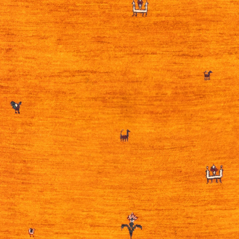 Gabbeh-tæppe - Persisk - 165 x 107 cm - guld