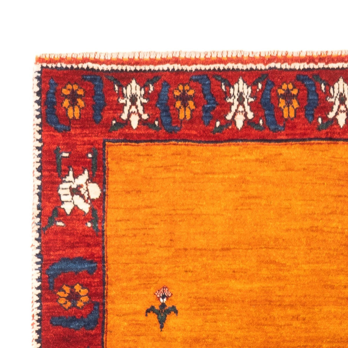 Gabbeh-tæppe - Persisk - 165 x 107 cm - guld