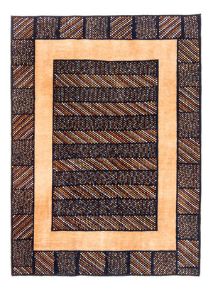 Gabbeh-tæppe - Persisk - 200 x 156 cm - flerfarvet