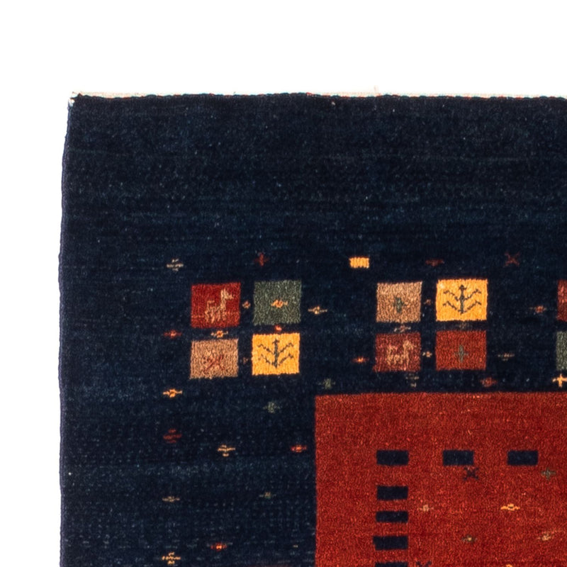 Løber Gabbeh-tæppe - Persisk - 214 x 80 cm - rød