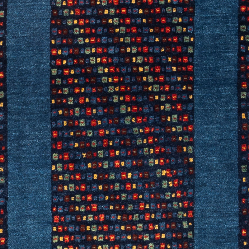 Løber Gabbeh-tæppe - Persisk - 196 x 82 cm - blå