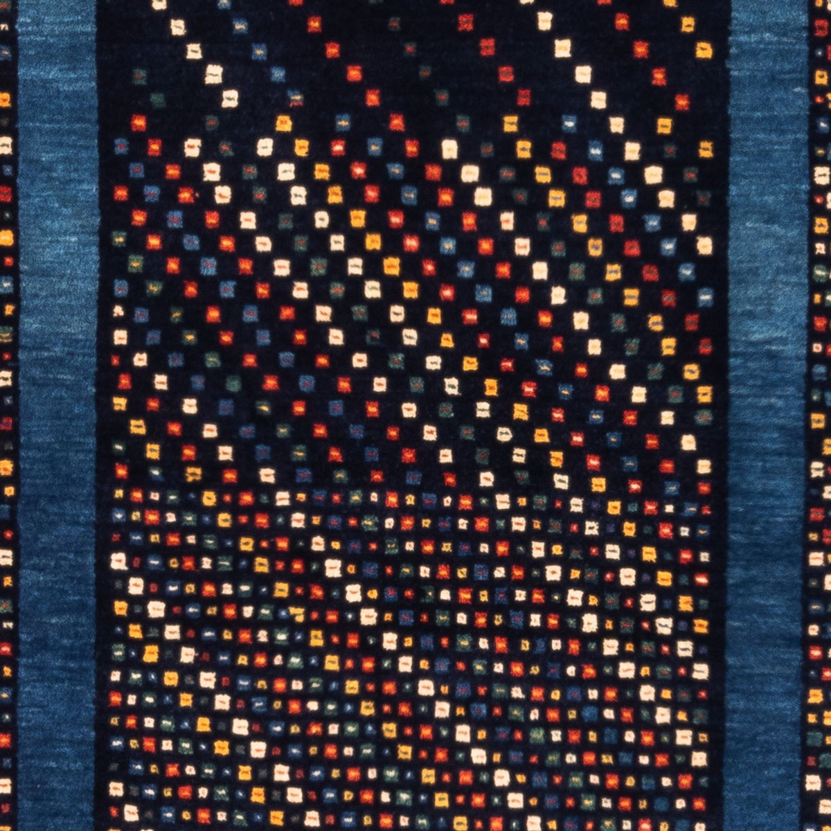 Gabbeh-tæppe - Persisk - 150 x 100 cm - blå