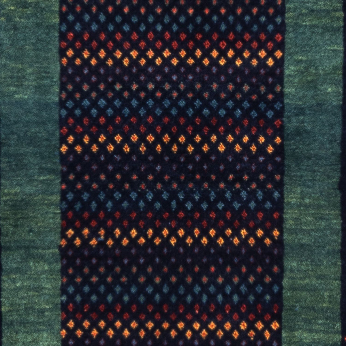 Gabbeh-tæppe - Persisk - 127 x 82 cm - flerfarvet
