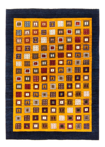 Persisk Gabbeh Tæppe 150x195cm - Perserteppich Wollteppich
