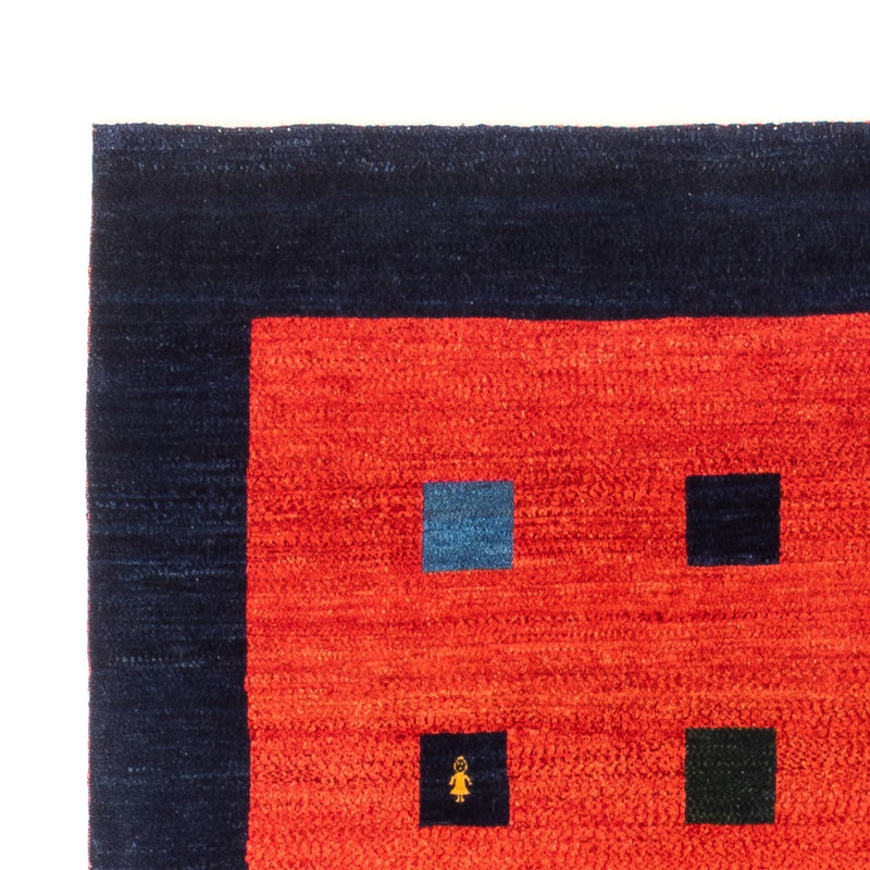 Gabbeh-tæppe - Persisk - 255 x 178 cm - rød