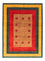 Gabbeh-tæppe - Persisk - 197 x 155 cm - flerfarvet