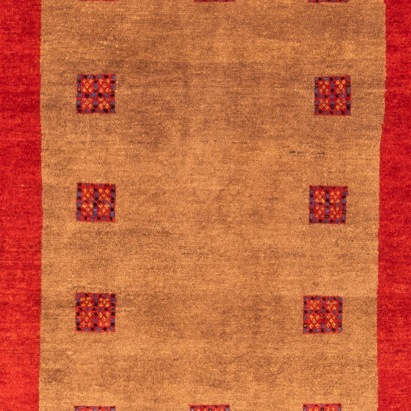 Gabbeh-tæppe - Persisk - 197 x 155 cm - flerfarvet