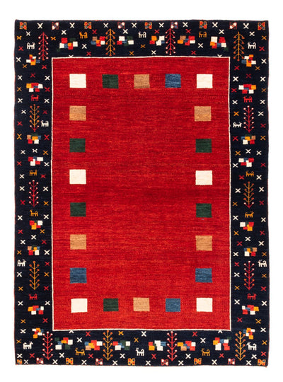 Persisk Gabbeh Tæppe 126x172cm - Perserteppich Wollteppich