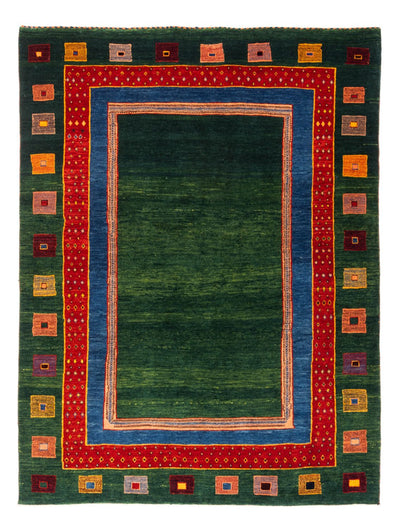 Persisk Gabbeh Tæppe 150x195cm - Perserteppich Wollteppich