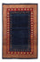 Gabbeh-tæppe - Persisk - 150 x 100 cm - blå