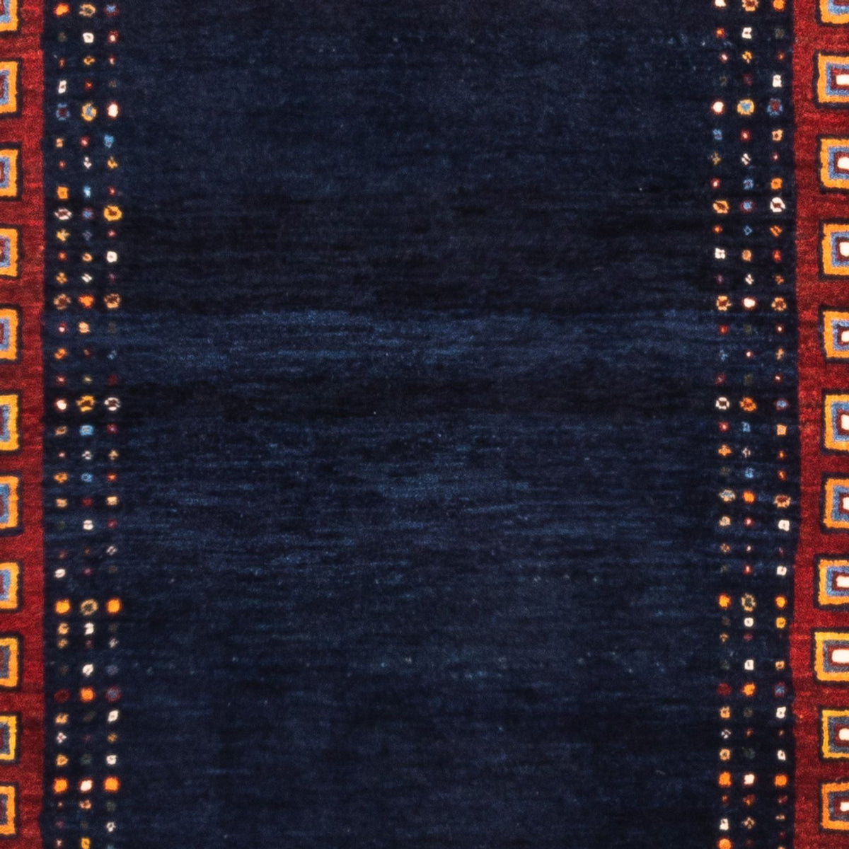 Gabbeh-tæppe - Persisk - 150 x 100 cm - blå