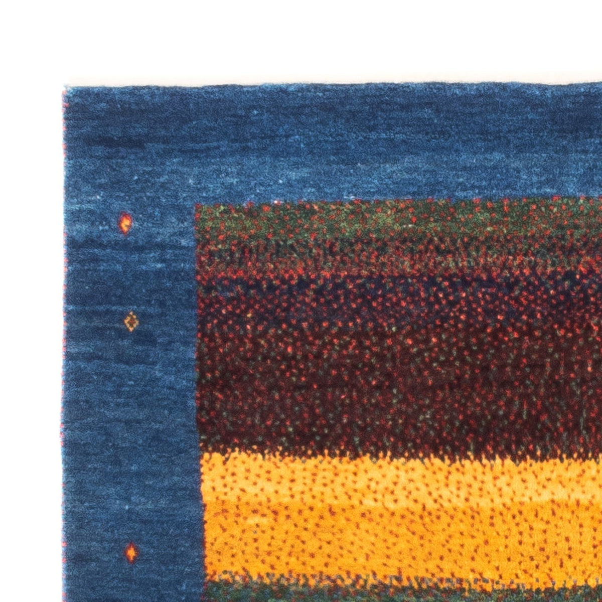 Gabbeh-tæppe - Persisk - 120 x 82 cm - flerfarvet