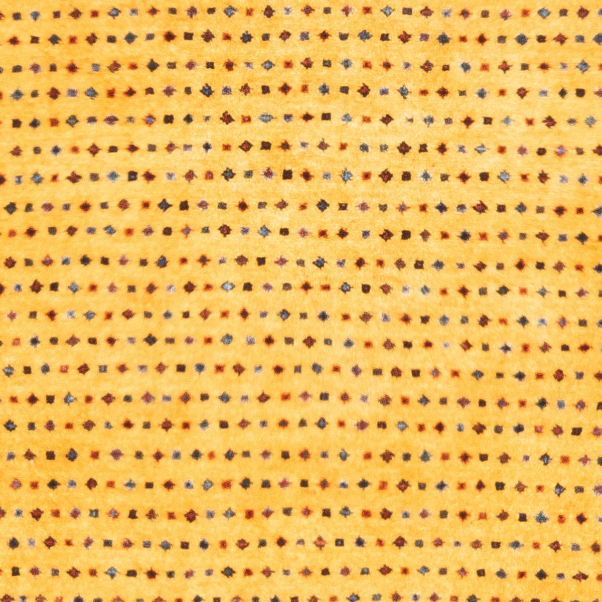 Gabbeh-tæppe - Persisk - 129 x 80 cm - guld
