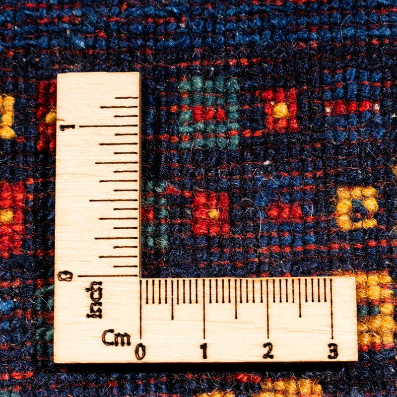 Gabbeh-tæppe - Persisk - 170 x 112 cm - flerfarvet