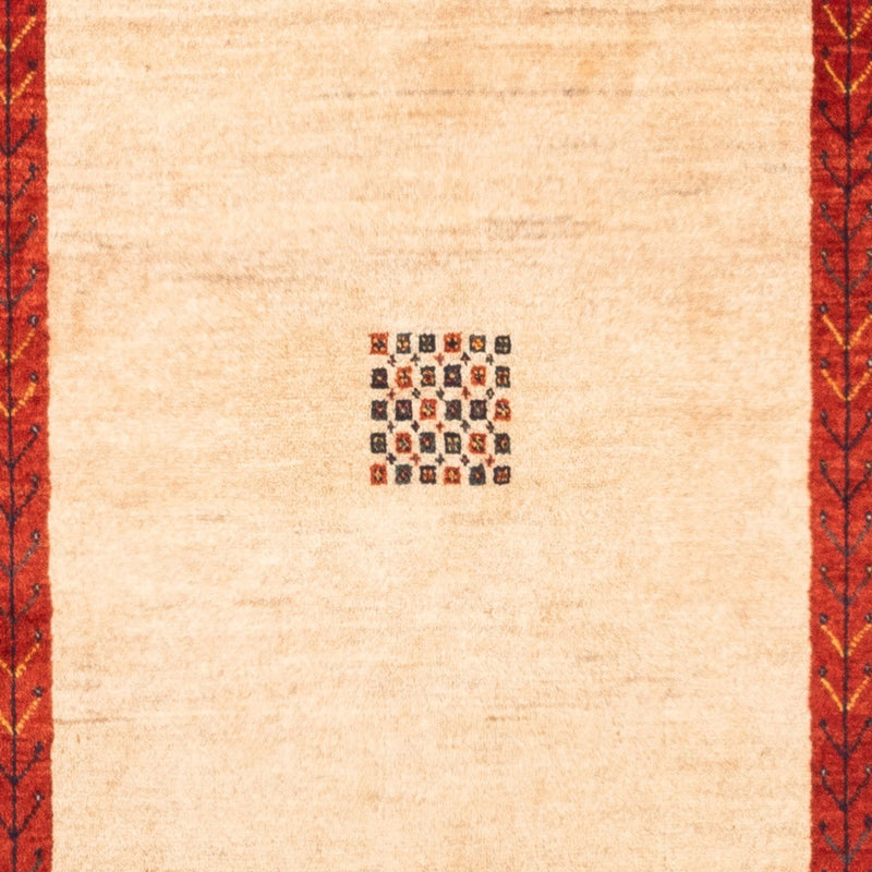 Gabbeh-tæppe - Persisk - 159 x 85 cm - creme