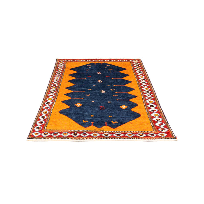 Gabbeh-tæppe - Persisk - 164 x 103 cm - mørkeblå