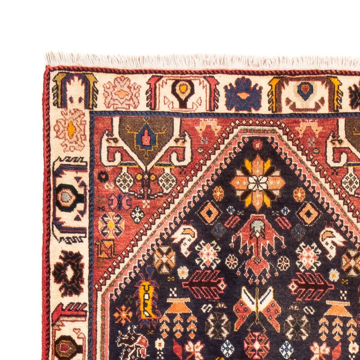 Løber Persisk tæppe - Nomadisk - 290 x 80 cm - mørkeblå