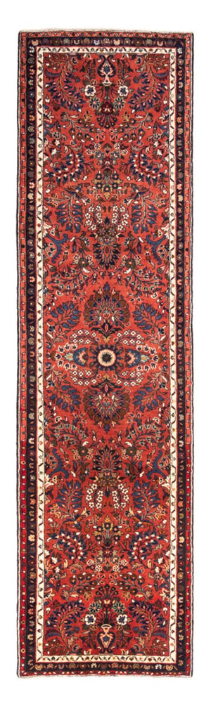 Løber Persisk tæppe - Nomadisk - 307 x 82 cm - rød
