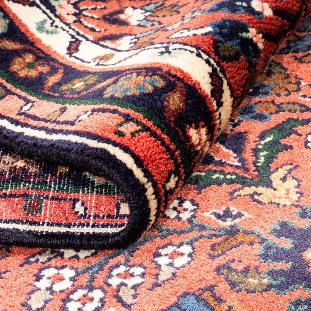 Løber Persisk tæppe - Nomadisk - 307 x 82 cm - rød