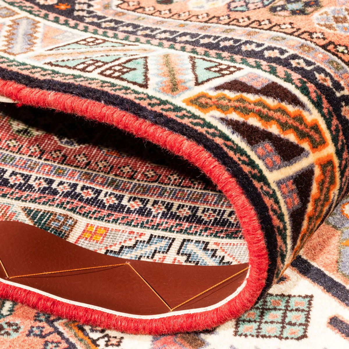 Løber Persisk tæppe - Nomadisk - 298 x 80 cm - rød