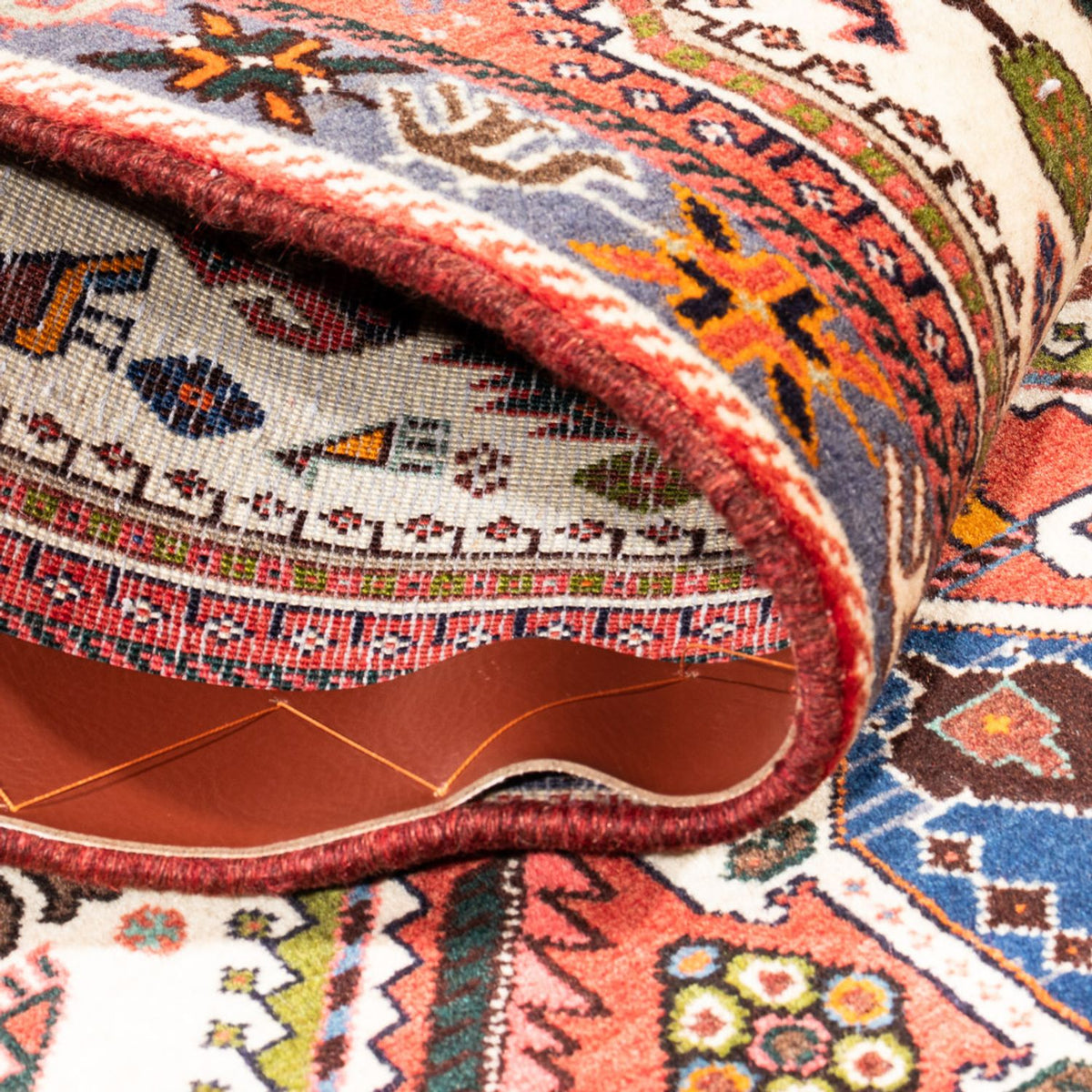 Løber Persisk tæppe - Nomadisk - 250 x 77 cm - creme