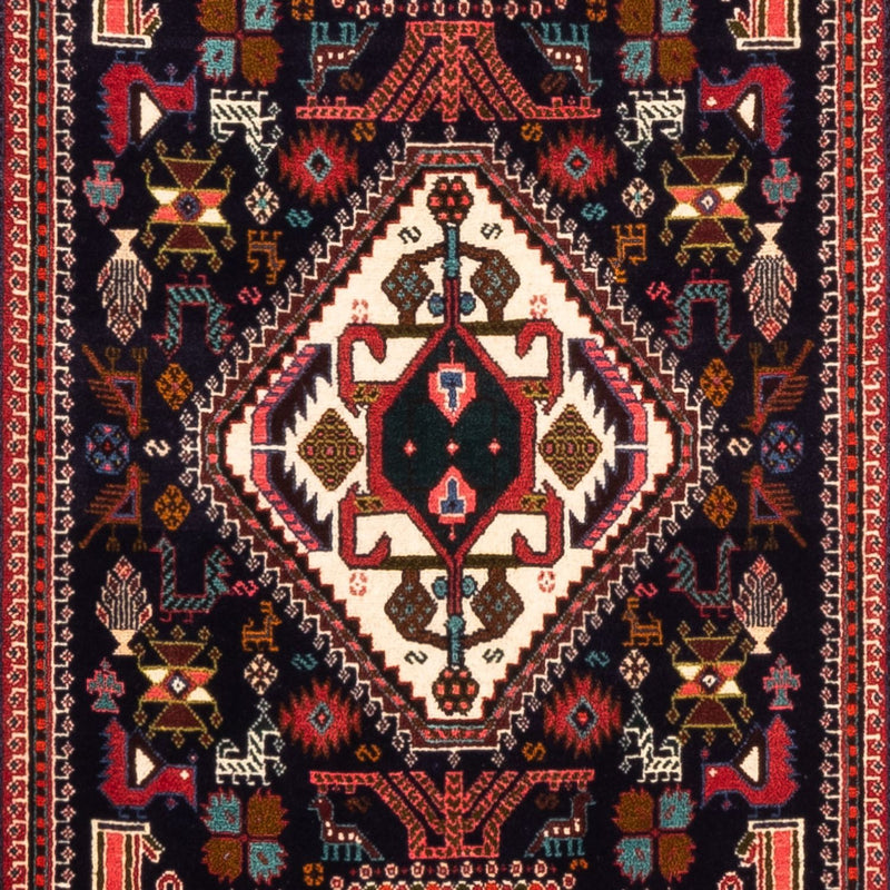 Løber Persisk tæppe - Nomadisk - 250 x 78 cm - mørkeblå